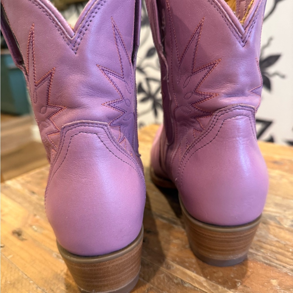 Tecovas Orchid Lynn Heeled Boots - Picture 5 of 8